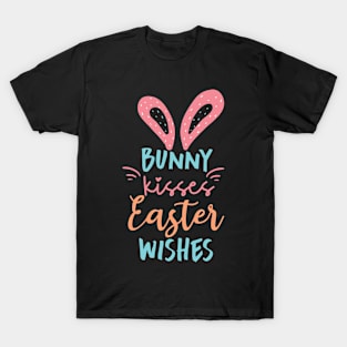 Bunny Kisses Easter Wishes T-Shirt